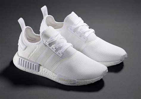 Adidas white NMD sneakers